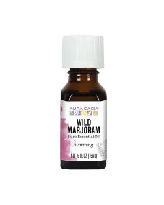 Aura Cacia Wild Marjoram Essential Oil Bottle