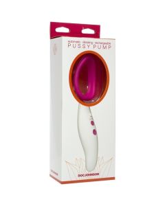 Automatic Pussy Pump Vibrating Pink-White