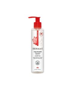 Vegan Anti Wrinkle Cleanser 6 Oz Glycolic Acid Vitamin A Derma E