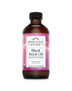 Black Seed Oil Thymoquinone 8 Oz Immune Support Heritage Store