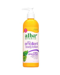 Very Emollient Unscented Original Body Lotion 12 Oz