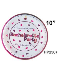 Bachelorette Party Plate 10 Piece
