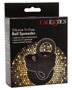 Ball Spreader Silicone Tri-Snap Scrotum Ring Cal Exotics