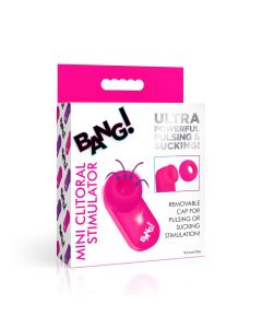 Bang! 5 Speed Mini Clitoral Stimulator Purple Box