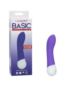 Basic Essentials Curved Rechargeable G Massager Desplay