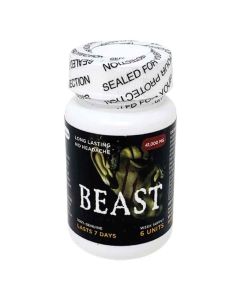 Beast 41000 Male Sexual 6 Pills Bottle