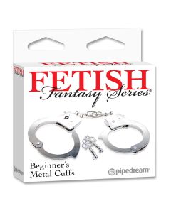 Fetish Fantasy Series Beginner's Metal Cuff's By Pipedream