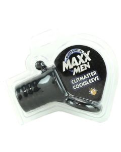 Clit Master Cock Sleeve Black Maxx Men