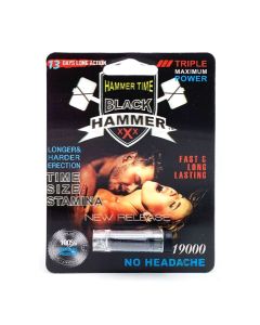 Black Hammer Triple Maximum Power Male Enhancer Black Pill