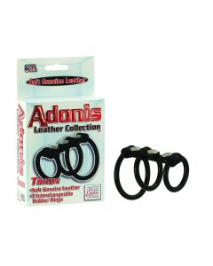 Triton Rubber Rings Adonis Leather Collection