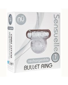 Sensuelle Bullet Ring Clear