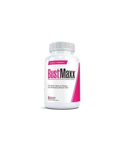BustMaxx Women Natural Breast Enlargement Augmentation Pill pink bra