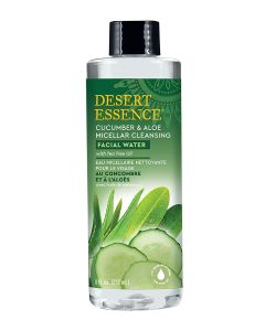 Cucumber Aloe Micellar Cleansing Facial Water 8 Oz Desert Essence