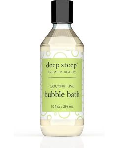 Coconut Lime Bubble Bath Vegan Alcohol Free 10 Oz Deep Steep 