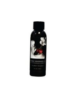 Massage Oil Cherry Burst Edible 2 oz