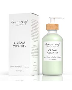 Cream Cleanser Fragrance Free 7.8 Oz Vegan Deep Steep Skin Care front