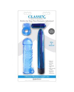Classix Ultimate Pleasure Couples Kit Blue