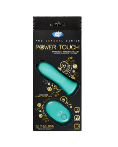 Cloud 9 Pro Sensual Power Touch Bullet W/ Remote Control Teal