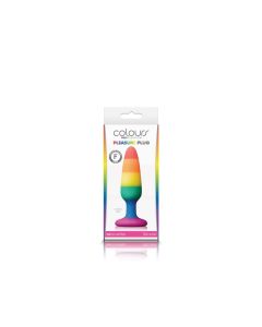 Colours Pride Edition Pleasure Plug Small Rainbow