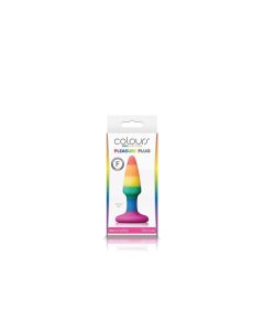 Colours Pride Edition Pleasure Plug Small Rainbow 2