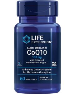 Life Extension Super Ubiquinol CoQ10 Enhanced Mitochondrial Support bottle