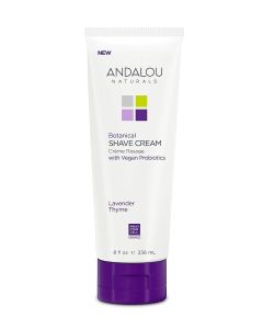 Lavender Thyme Botanical Shave Cream 8 Oz Vegan 