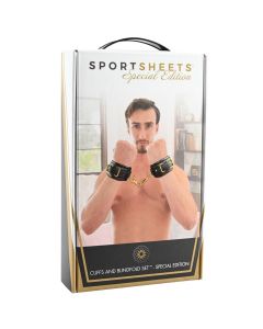 Cuffs And Blindfold Set Special Edition box