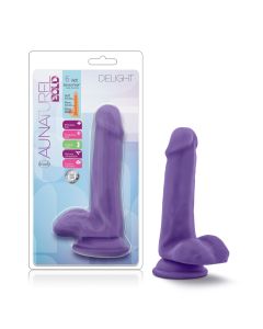 Au Naturel Bold Delight 6" Dildo Purple