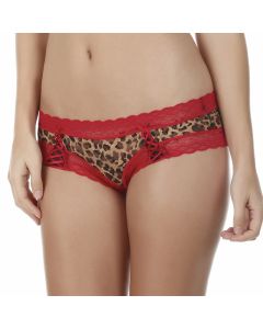 Jezebel Felina Dolled Up Hot Panther Boyleg Panty 70741