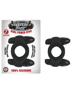Dual Power Ring 7 Functions Silicone Mack Tuff