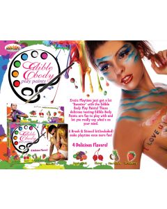 Edible Body Paints Four Flavors