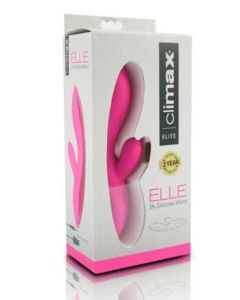 ELLE 9x Silicone Wand Vibe Pink Climax