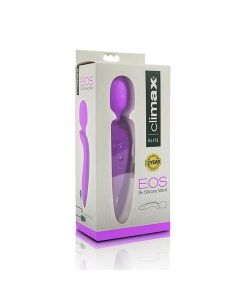 EOS 9x Silicone Wand Rechargeable Purple Climax
