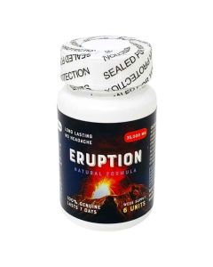 Eruption 35000mg Male Sexual Enhancement Gold 6 Count Bottle