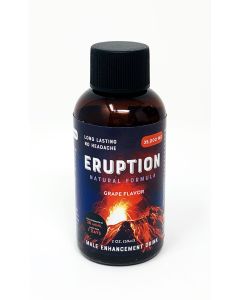 Eruption 35000mg Male Enhancement Grape Flavor Drink 2 Fl Oz