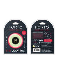 Forto F12 Glowing Cock Ring