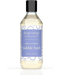 Deep Steep Premium Beauty Vegan Bubble Bath Fresh Lavender 