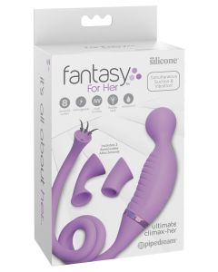 Pipedream Fantasy For Her Ultimate Climax Silicone Flexible Vibrator 