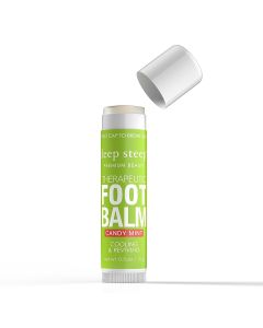 Candy Mint Therapeutic Cooling Reviving Foot Balm 0.5 Oz Deep Steep