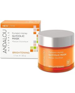 Brightening Pumpkin Honey Glycolic Mask 1.7 Oz Andalou Naturals box