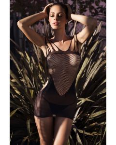 Lady's Keller Legs Fishnet Body Stocking 818JT081 Yelete Group Lingerie