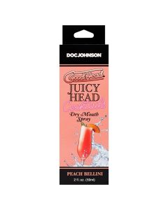 GoodHead Juicy Head Cocktails Dry Mouth Spray-Peach Bellini 2oz Box