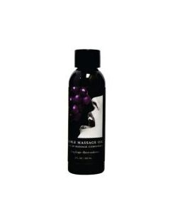 Massage Oil Grape Edible 2 oz