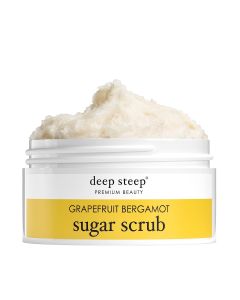 Premium Beauty Grapefruit Bergamot Sugar Scrub 8 Oz Deep Steep
