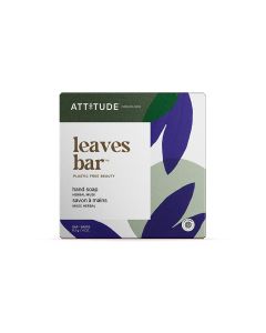 Attitude Leaves Bar Herbal Musk Hand Soap 4 Oz Cruelty