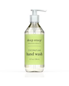 Coconut Lime Liquid Hand Wash Vegan Alcohol Free 10 Oz Deep Steep 