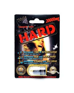 Hard 20000mg Triple Maximum Male Sexual Enhancement Black Pills