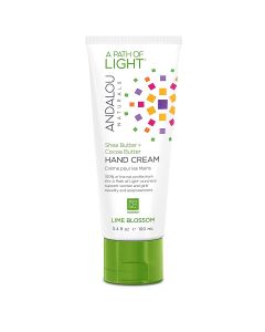 Lime Blossom Hand Cream 3.4 fl oz Cruelty Free Vegan Andalou Naturals