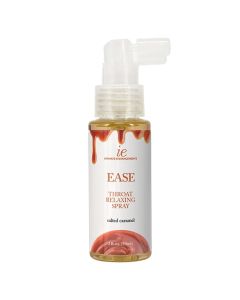 Intimate Enhancements Ease Throat Relaxing Spray-Salted Caramel 2oz