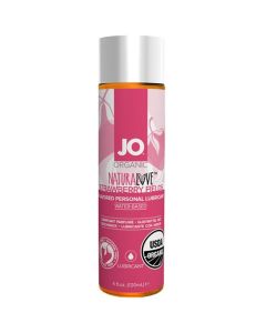 System Jo Organic Natural Love Strawberry Flavored Personal Lubricant 4 Oz